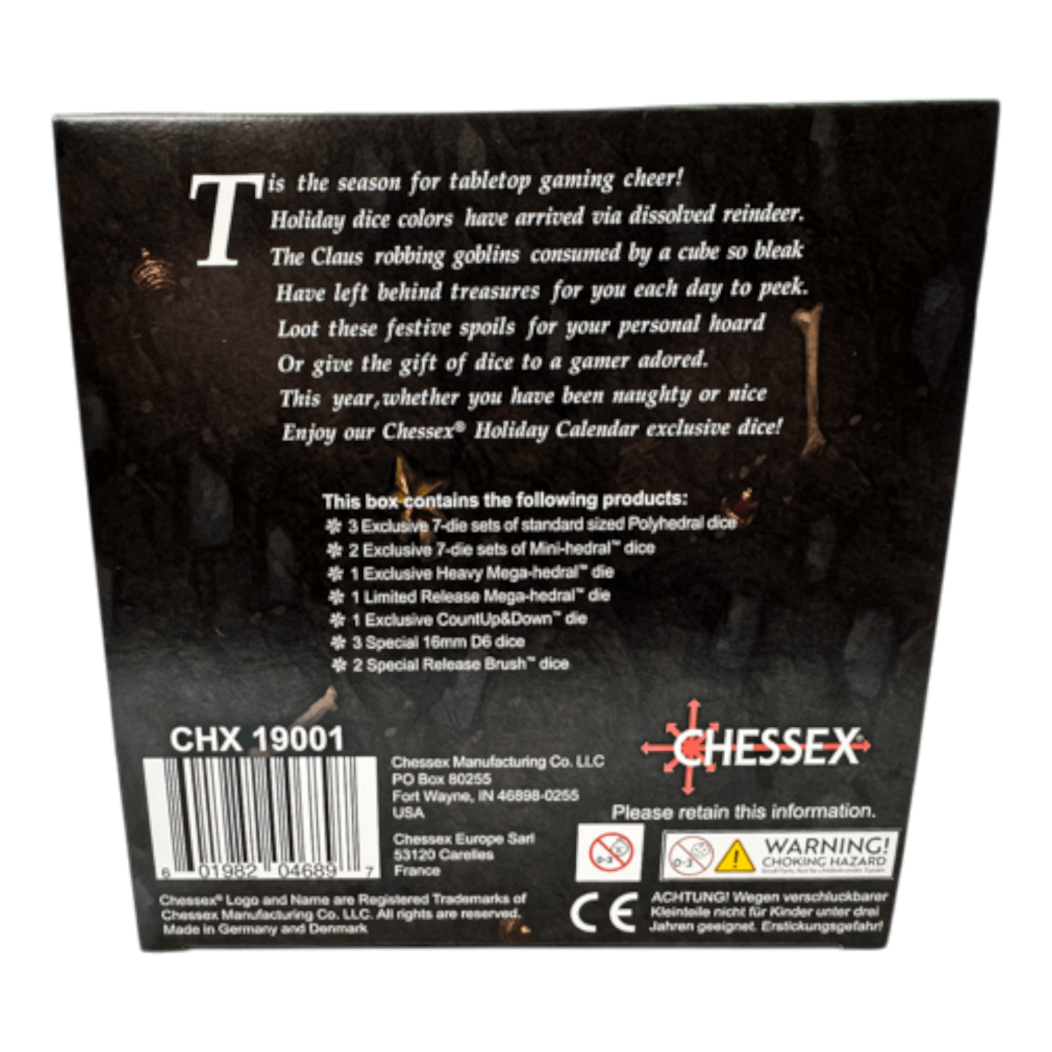 Chessex Chessex Weihnachtskalender 2024
