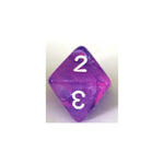 Chessex Wild Purple/White W8