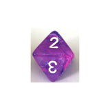 Chessex Wild Purple/White W8