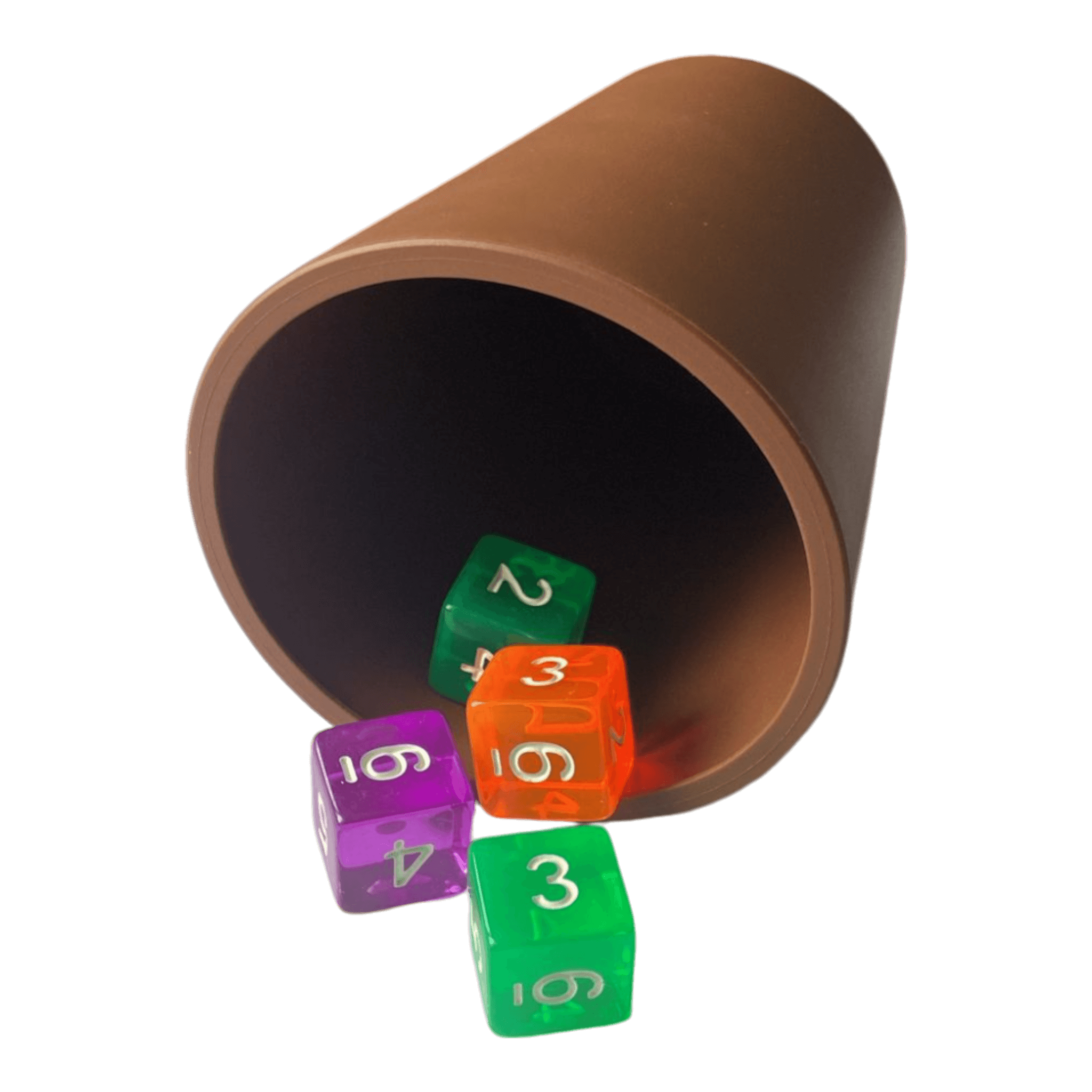 Chessex Chessex Würfelbecher Flexibel (Braun)