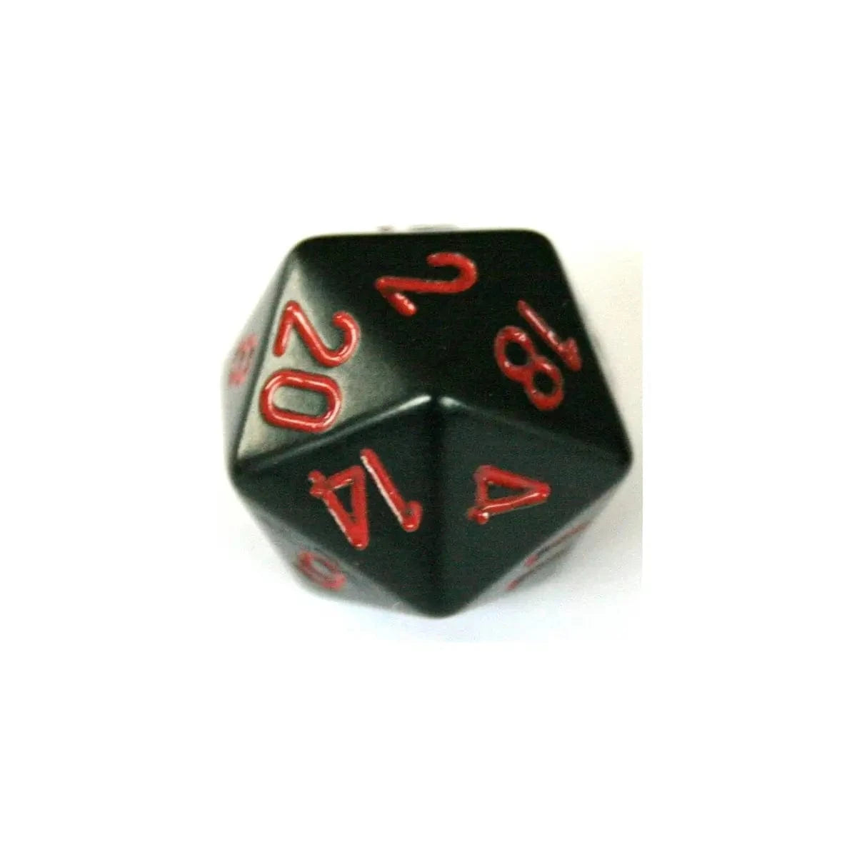 Chessex Chessex Xxl W20 Opaque Black/Red