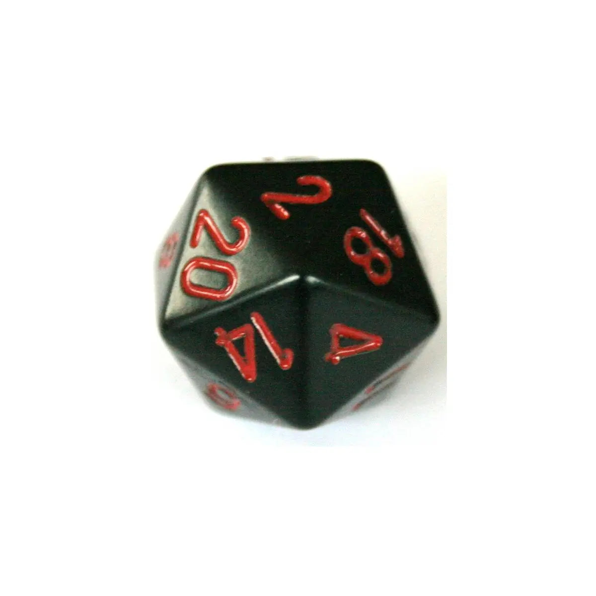 Chessex Xxl W20 Opaque Black/Red