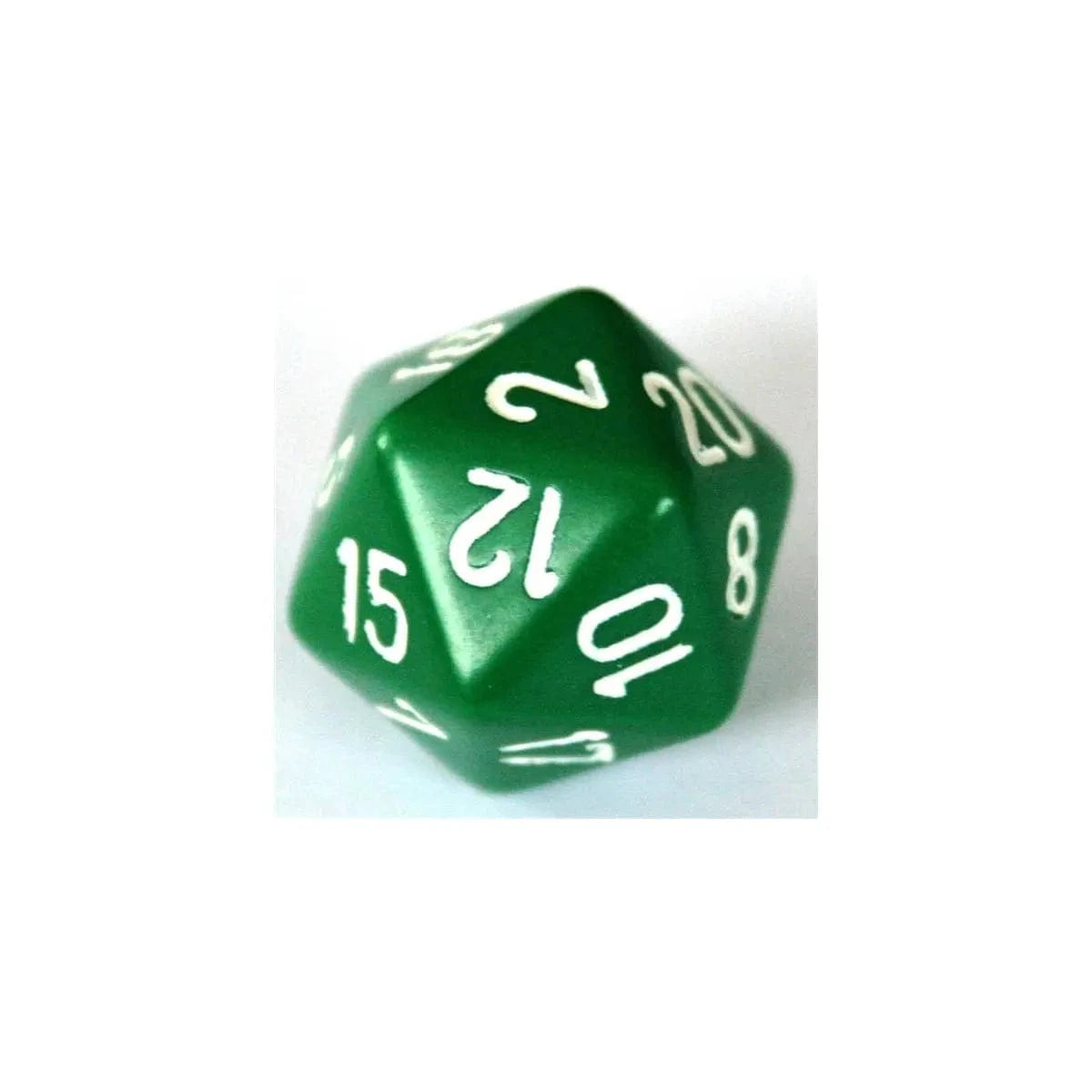 Chessex Chessex Xxl W20 Opaque Green/White