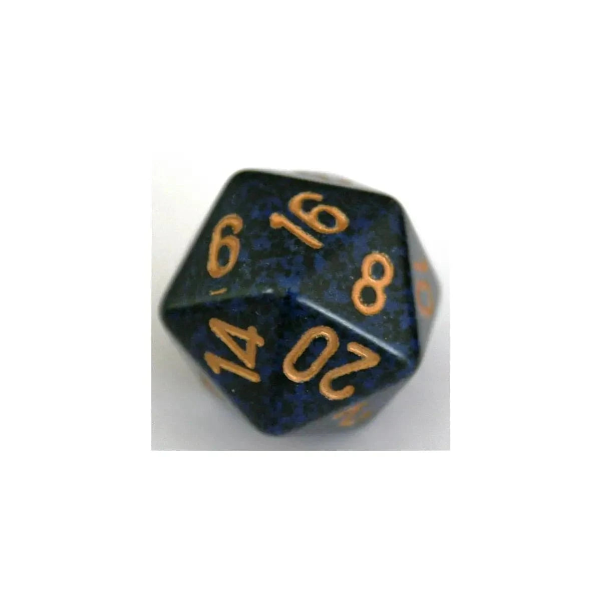 Chessex Chessex Xxl W20 Speckled Golden Cobalt