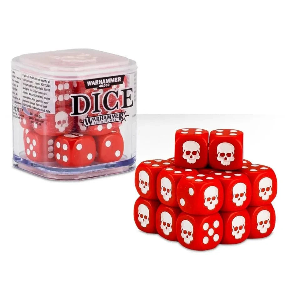Games Workshop Rot CITADEL Würfel Set (12mm)