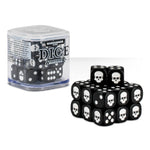 Games Workshop Schwarz CITADEL Würfel Set (12mm)