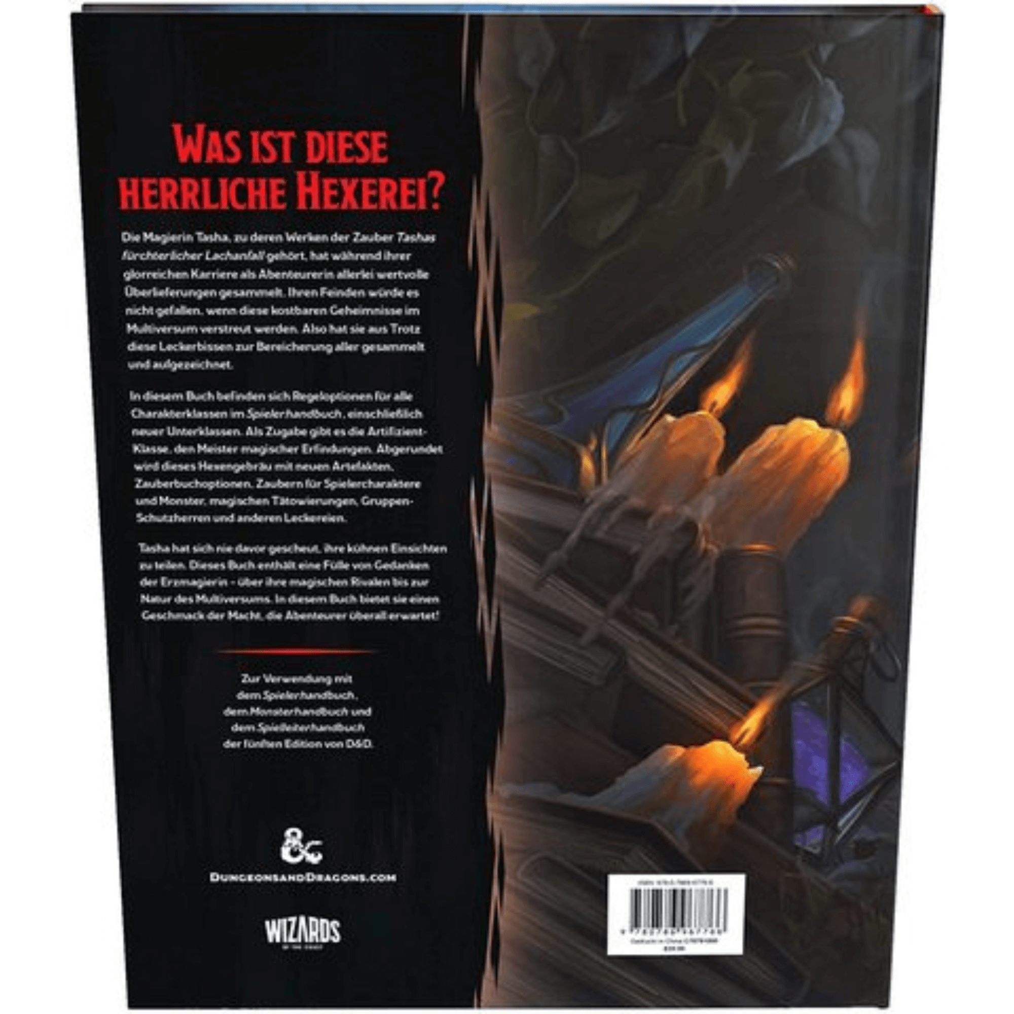 Würfel Stube D&D Tashas Kessel mit Allem HC - DE