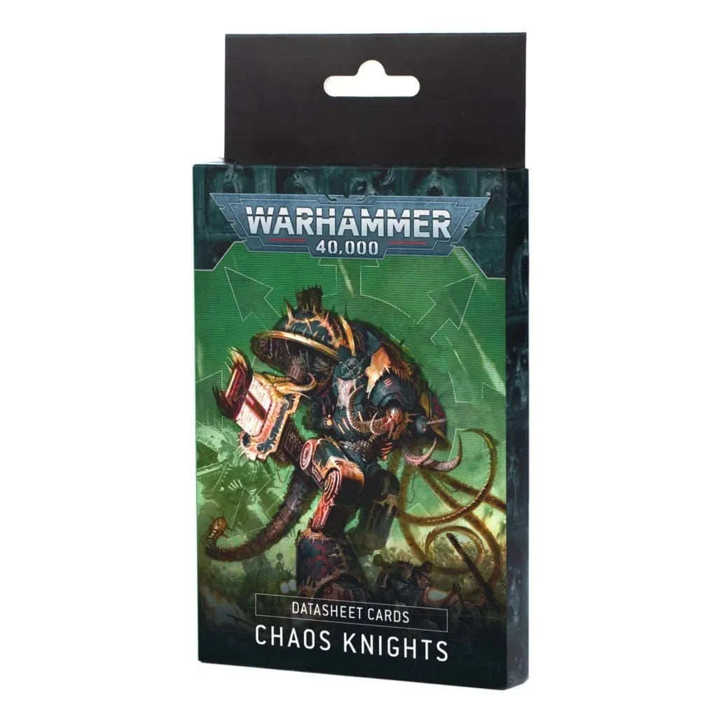 Games Workshop Datasheet Cards: Chaos Knights (Englisch)