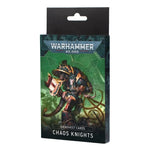 Games Workshop Datasheet Cards: Chaos Knights (Englisch)