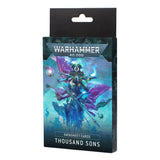 Datenblattkarten: Thousand Sons (Englisch)