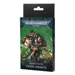 Games Workshop Datenblattkarten: Chaosritter (Deutsch)