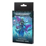 Datenblattkarten: Thousand Sons (Deutsch)