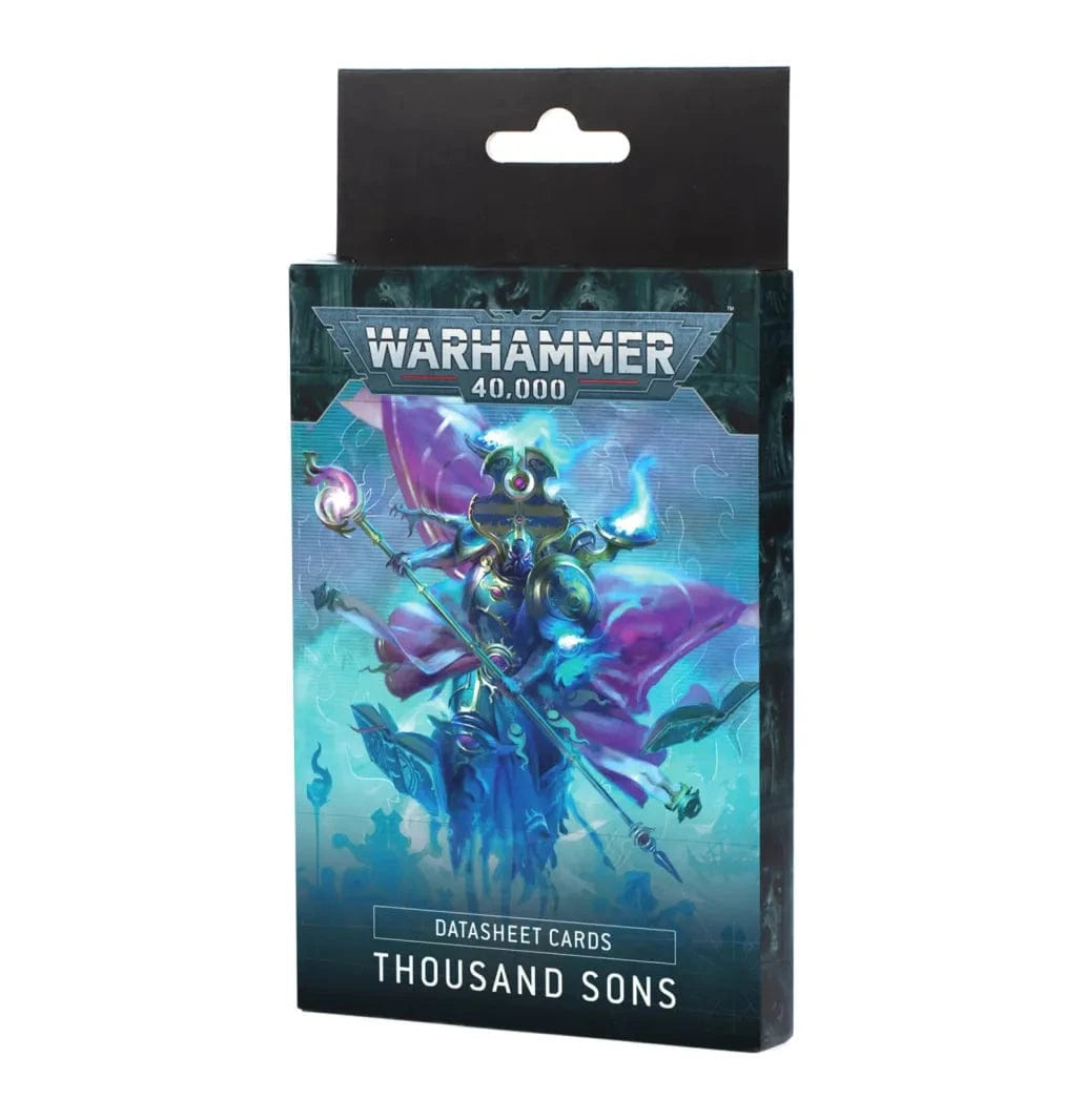 Games Workshop Datenblattkarten: Thousand Sons (Englisch)