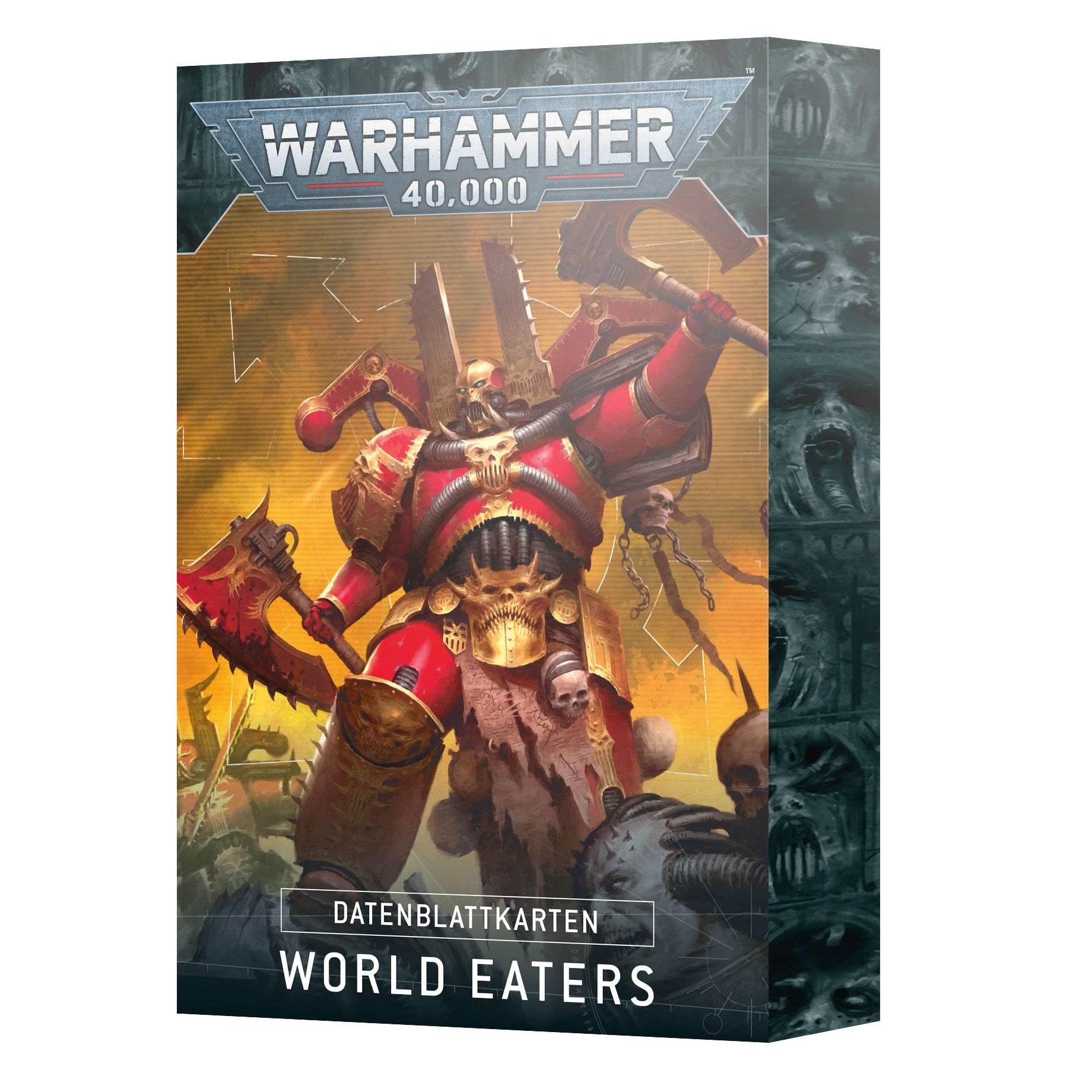 Games Workshop DATENBLATTKARTEN: WORLD EATERS (DEUTSCH)