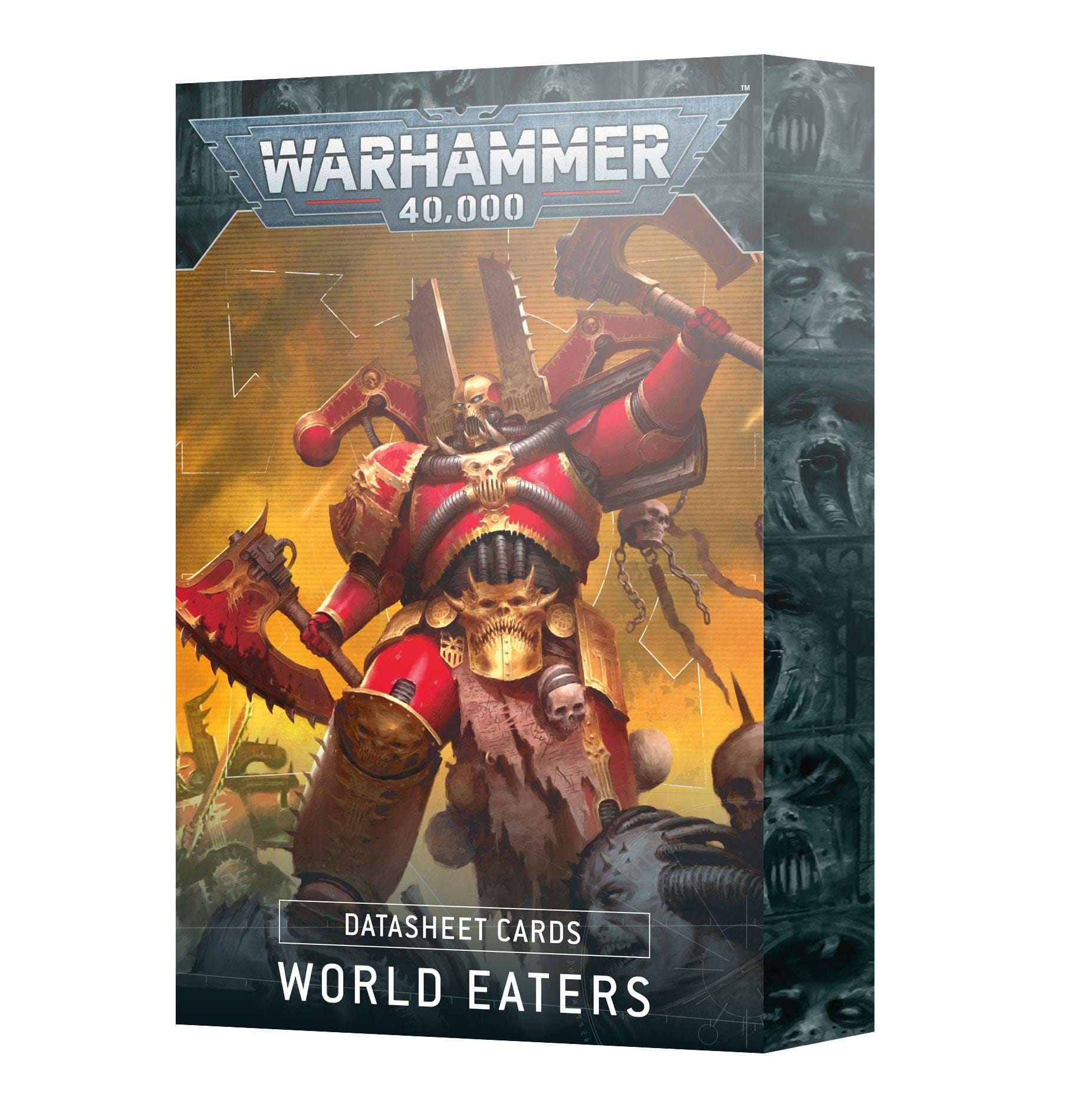 Games Workshop DATENBLATTKARTEN: WORLD EATERS (ENGLISCH)