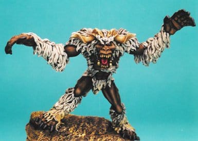 Ral Partha Die Grauzone - Ice Troll