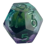Würfel Stube Drachenaugen-Würfel Blau-Lila W12