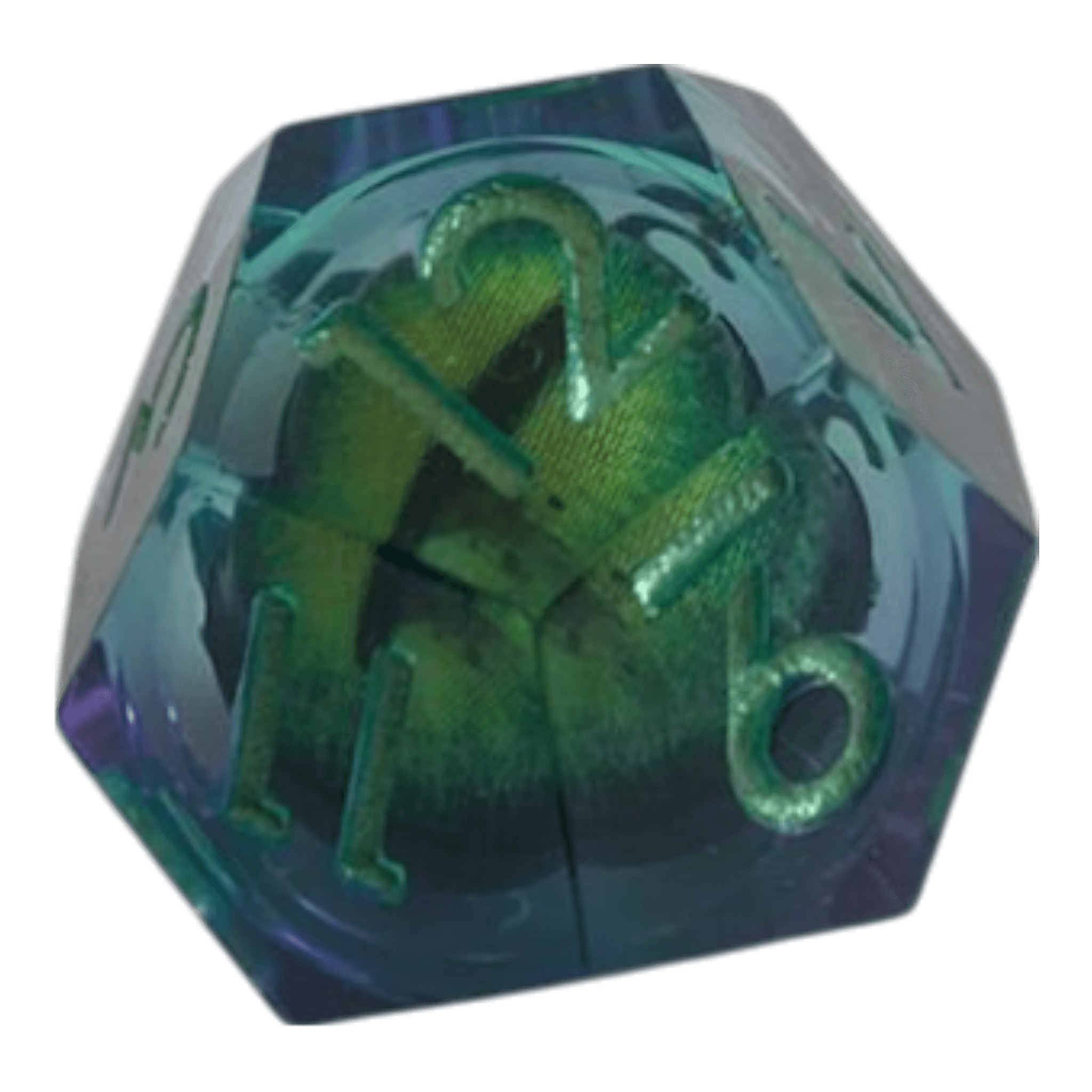 Würfel Stube Drachenaugen-Würfel Blau-Lila W12