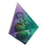 Würfel Stube Drachenaugen-Würfel Blau-Lila W4