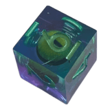 Würfel Stube Drachenaugen-Würfel Blau-Lila W6