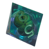 Würfel Stube Drachenaugen-Würfel Blau-Lila W8