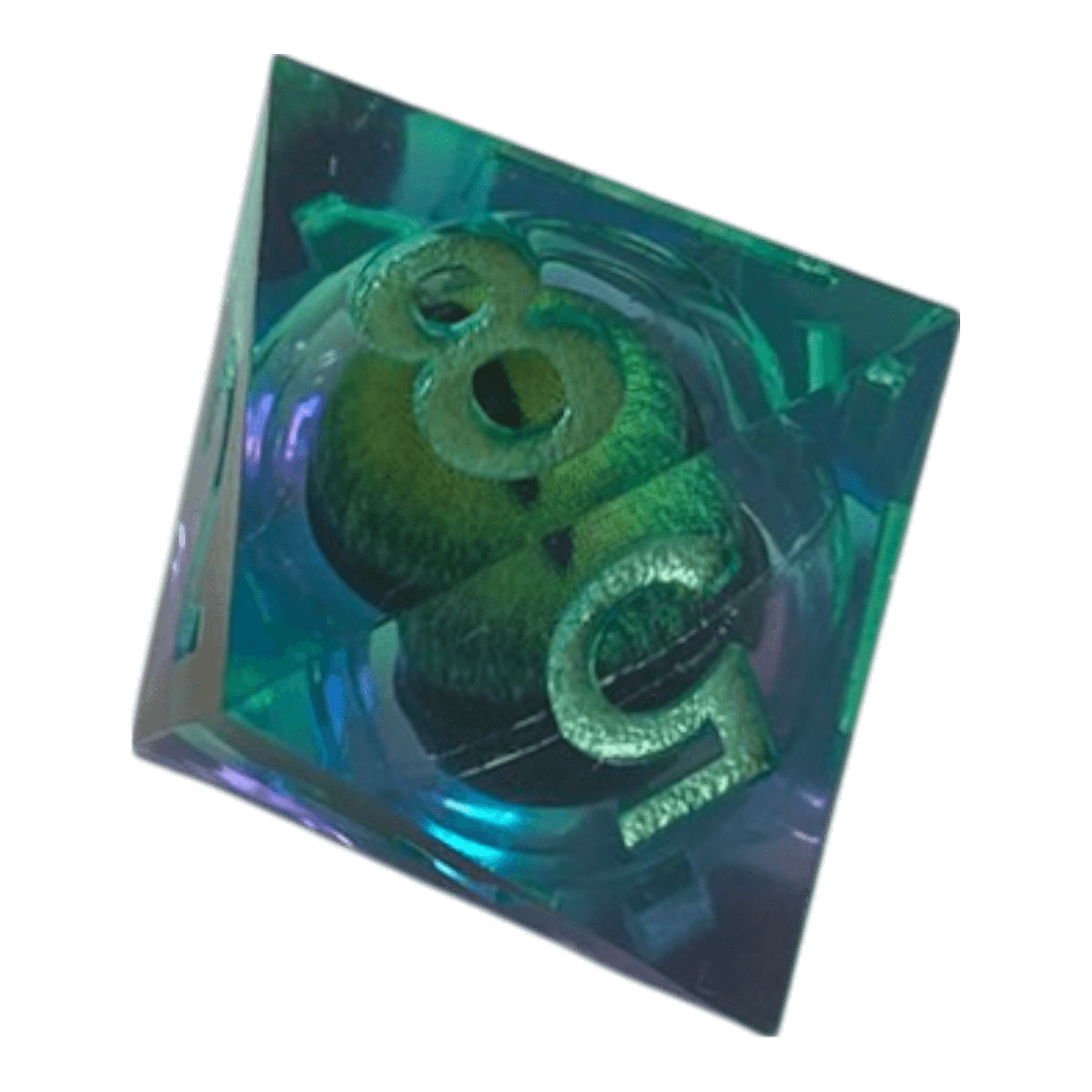 Würfel Stube Drachenaugen-Würfel Blau-Lila W8