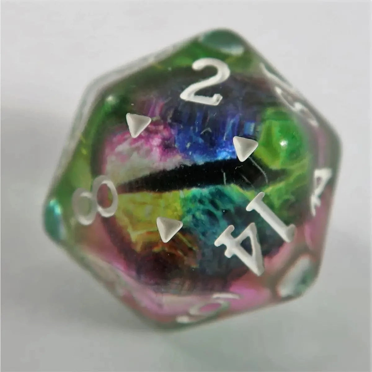 Waerfel Stube Drachenaugen-Würfel bunt W20