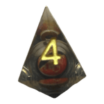 Würfel Stube Drachenaugen-Würfel clear W4