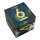 Waerfel Stube Drachenaugen-Würfel grün W6