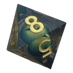 Waerfel Stube Drachenaugen-Würfel grün W8