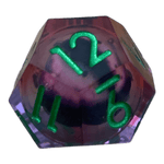 Waerfel Stube Drachenaugen-Würfel lila W12