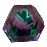 Waerfel Stube Drachenaugen-Würfel lila W12