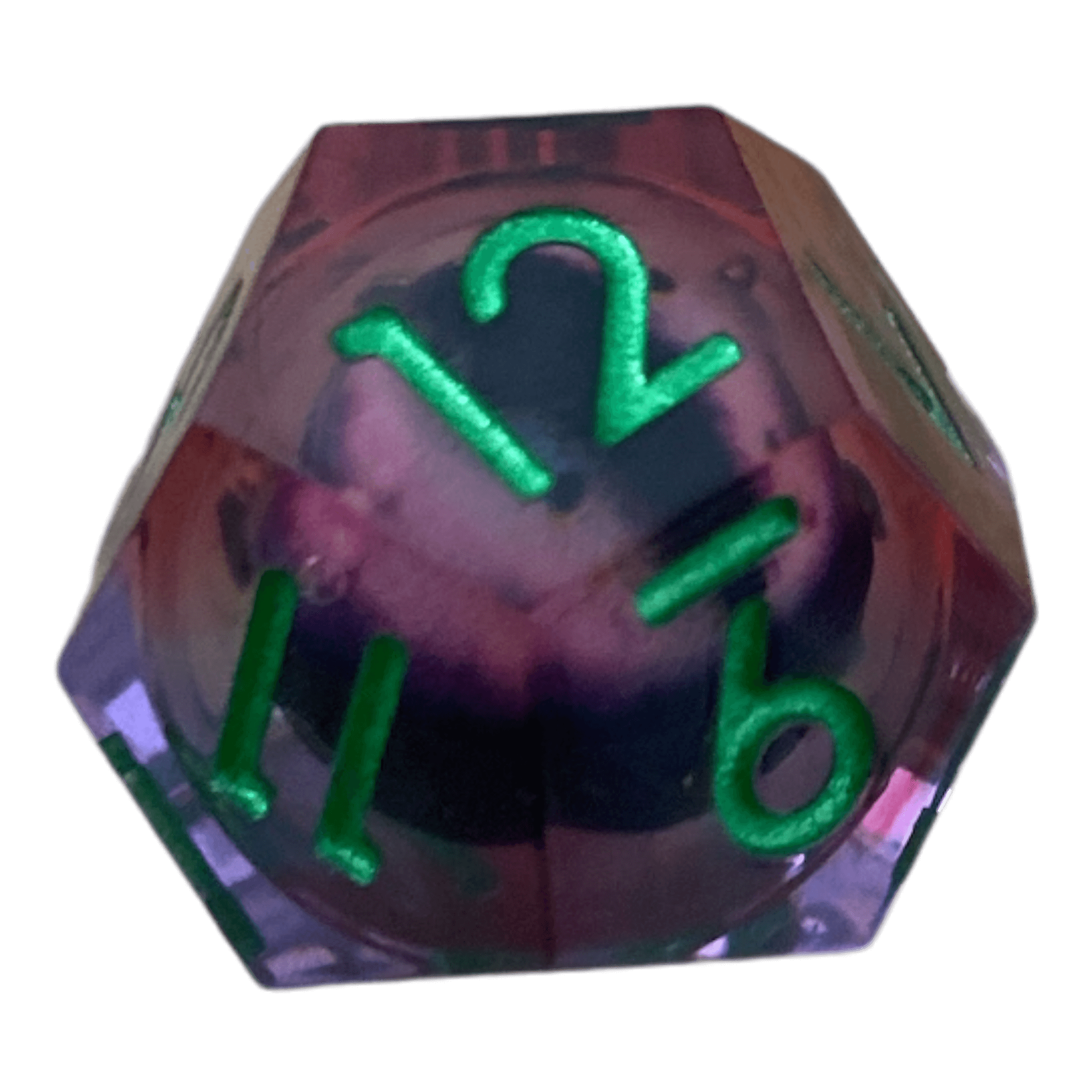 Waerfel Stube Drachenaugen-Würfel lila W12