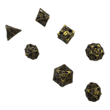 Würfel Stube Drachenwürfel Set - Antiken Messing  - 18mm