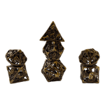 Würfel Stube Drachenwürfel Set - Antiken Messing  - 18mm