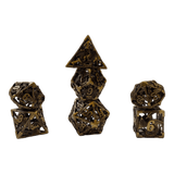 Würfel Stube Drachenwürfel Set - Antiken Messing  - 18mm