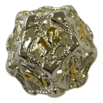 Würfel Stube Drachenwürfel W12 (Silber mit goldenen Nummern) - 18mm