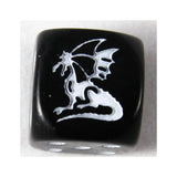 Koplow DrachenWürfel W6 schwarz