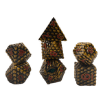 Würfel Stube Dragon Scale Bronze Set