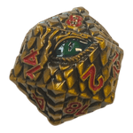 Würfel Stube Dragon Scale Bronze W20