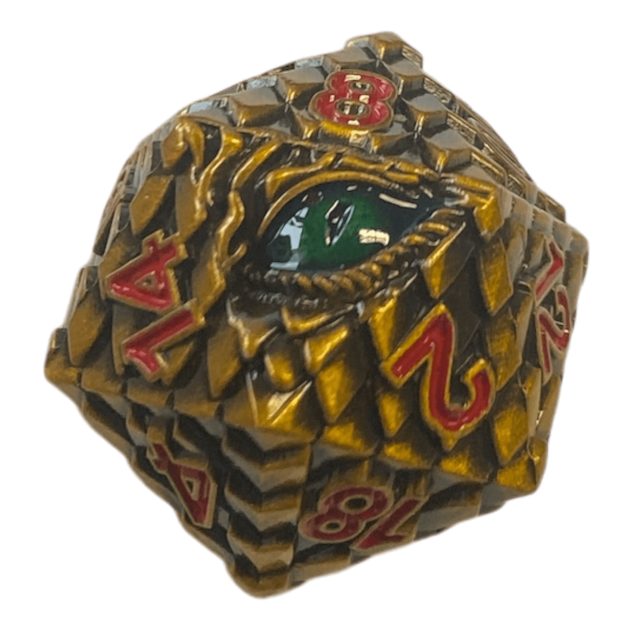 Würfel Stube Dragon Scale Bronze W20