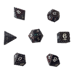 Würfel Stube Dragon Scale Dunkelrot Set