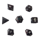 Würfel Stube Dragon Scale Dunkelrot Set