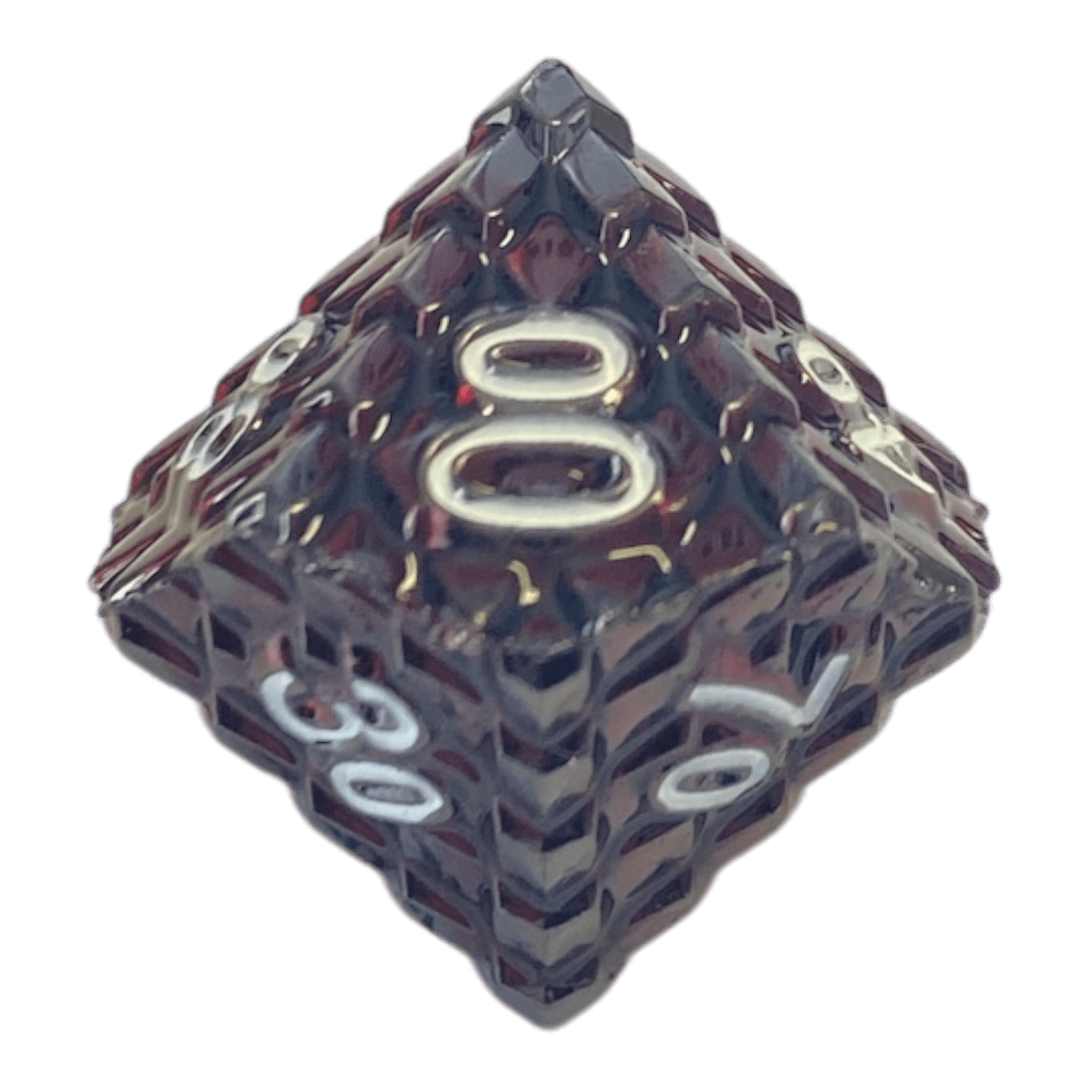 Würfel Stube Dragon Scale Dunkelrot W10-0