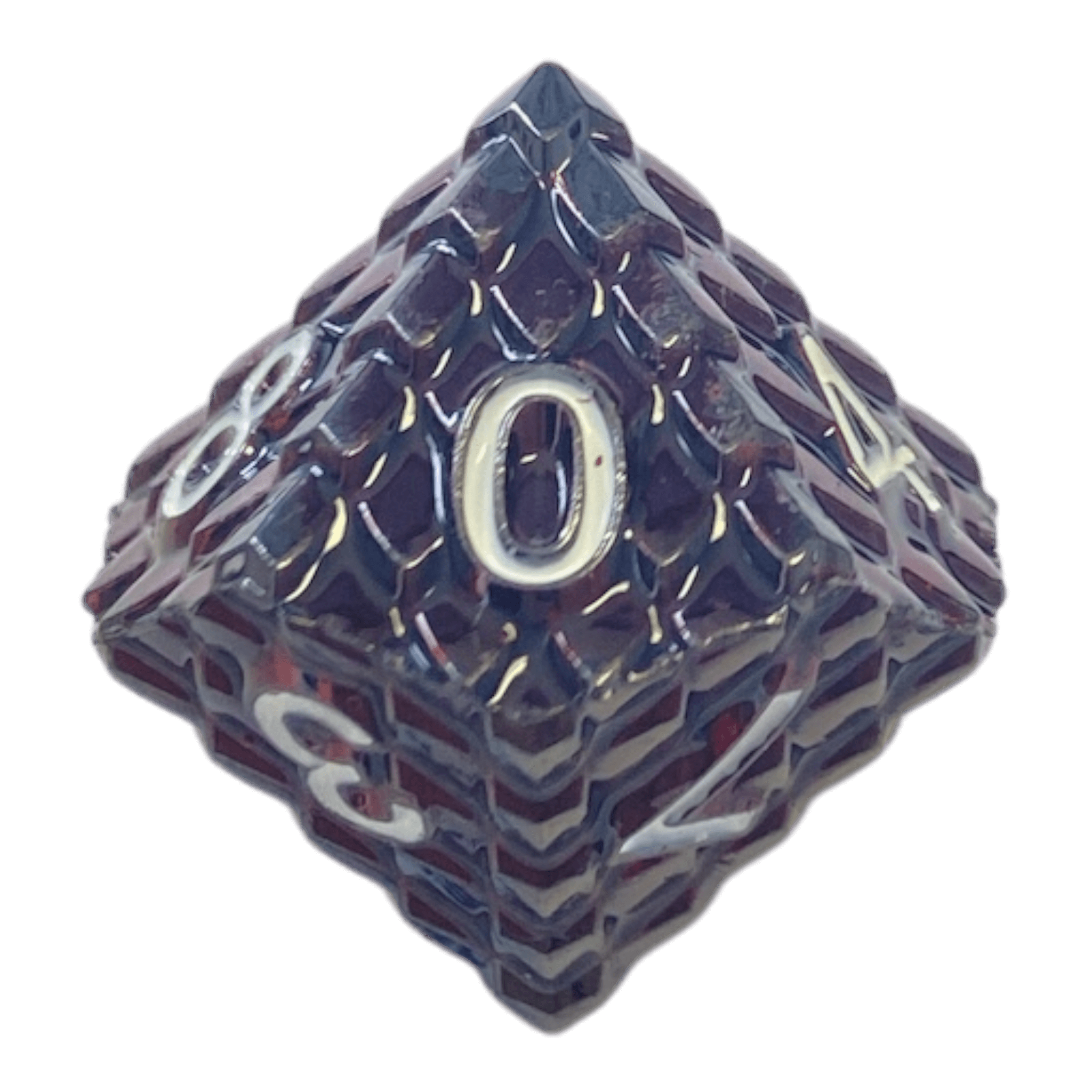 Würfel Stube Dragon Scale Dunkelrot W10
