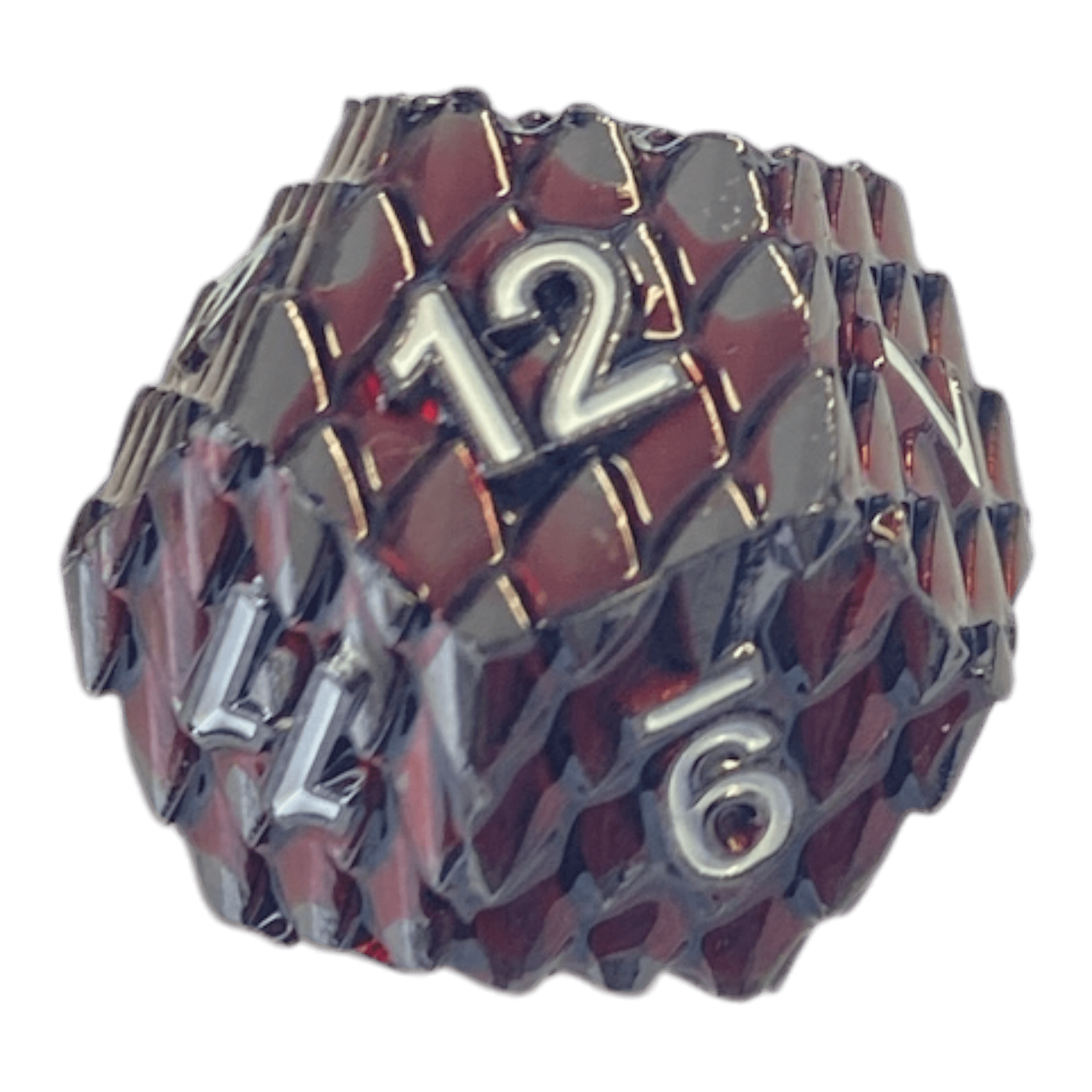 Würfel Stube Dragon Scale Dunkelrot W12