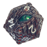 Würfel Stube Dragon Scale Dunkelrot W20