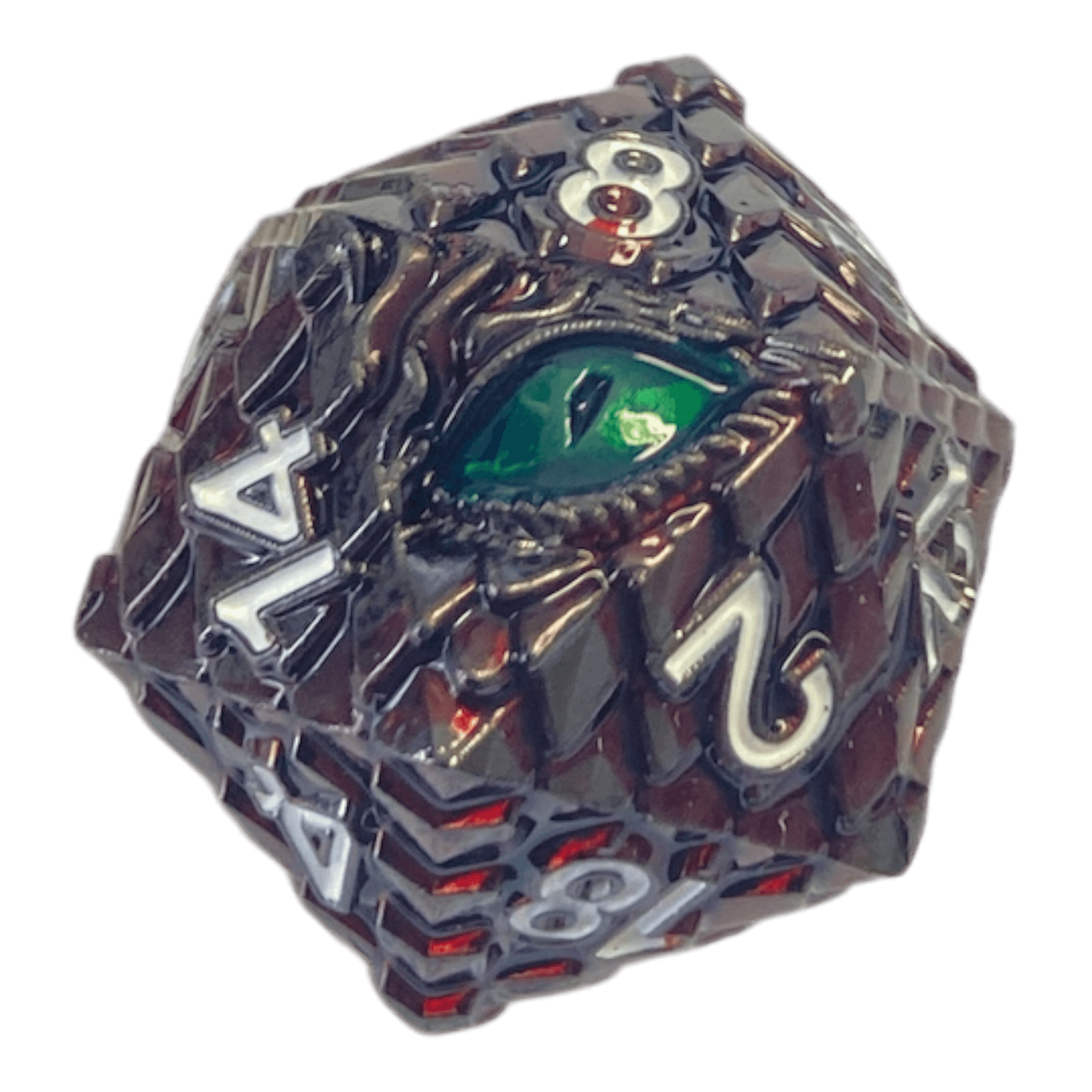 Würfel Stube Dragon Scale Dunkelrot W20