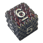 Würfel Stube Dragon Scale Dunkelrot W6