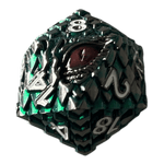 Würfel Stube Dragon Scale Grün W20